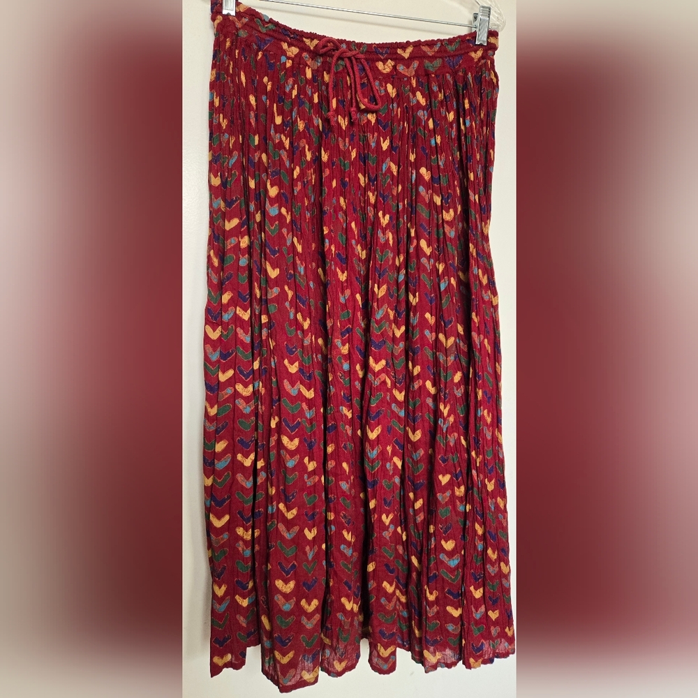 Vintage Express Gauzy Broomstick Skirt